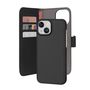 Puro Wallet Detachable MagSafe 2in1 PU Leather Case with Flap and Wallet for iPhone 15 - Black, Puro PUIPC1561BOOKC3BLK PUIPC1561BOOKC3BLK