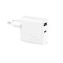 Puro 25W Power Delivery USB-A USB-C Wall Charger - White, Puro Elektrik FCMTCUSBAC25WPDWHI FCMTCUSBAC25WPDWHI