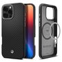 Spigen Enzo Aramid Mag Case with MagSafe for iPhone 16 Pro Max - Black and Silver, Spigen 8809971229531 8809971229531