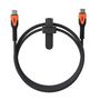 UAG Rugged Cable USB-C 60W 1.5m - Orange, UAG 9B4413114097 9B4413114097