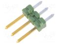 Connector: pin strips; pin header; AMPMODU MOD II; male; PIN: 3 TE Connectivity 825433-3