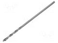 Drill bit; for metal; Ø: 0.6mm; high speed steel DONAU ELEKTRONIK D-HSS06