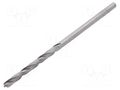 Drill bit; for metal; Ø: 2mm; high speed steel; Features: hardened DONAU ELEKTRONIK D-HSS20