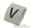 CABLE MARKER, H/S, 3/1, V, PK100 LHS3-1TW/V