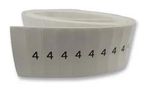 CABLE MARKER, H/S, 12/4, 4, PK100 LHS12-4TW/4