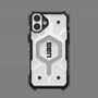 UAG Pathfinder Clear Magsafe iPhone 16 Plus Case - White, UAG 114463114343 114463114343