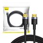 Baseus Cafule 4KHDMI Male To 4KHDMI Male Adapter Cable 3m Black, Baseus CADKLF-G01