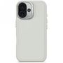 Decoded AntiMicrobial Silicone Stacks Backcover MagSafe Case for iPhone 16 - Gray, Decoded D25IPO16BCST9SY D25IPO16BCST9SY