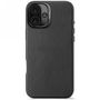 Decoded Leather Backcover case with MagSafe for iPhone 16 Plus - black, Decoded D25IPO16PLBC1BK D25IPO16PLBC1BK