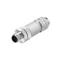 Round plug (field customisable), pin, straight, Screw connection, M12, 0.14 mm², 0.75 mm², 6 - 8 mm, Number of poles: 5, Shield connection: Yes Weidmuller 1784740000 04032248191826