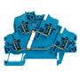 Multi-tier modular terminal, Tension-clamp connection, 2.5 mm², 800 V, 24 A, Number of levels: 2, blue Weidmuller 1791040000 04032248331192