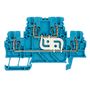 Multi-tier modular terminal, Tension-clamp connection, 1.5 mm², 500 V, 17.5 A, Number of levels: 2, blue Weidmuller 1791140000 04032248239108