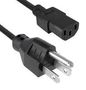 POWER CORD, NEMA 5-15P/IEC C13, 3M, 15A 312019-01