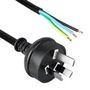 POWER CORD, AS 3112-FREE END, 2.5M, 10A 373003-A01