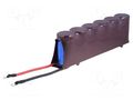 Supercapacitor; 66.6F; 15VDC; 220x37.5x67mm; Ifsm: 208A; Ioper: 21A SAMWHA DM01500666W01006
