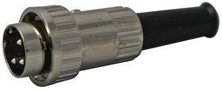 PLUG, FREE, DIN, BAYONET, 3WAY 0132 03