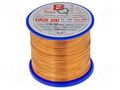 Coil wire; double coated enamelled; 0.3mm; 0.25kg; -65÷200°C BQ CABLE DN2E0.30/0.25