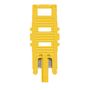 Disconnect plug (terminal), yellow Weidmuller 1833090000 04032248471485