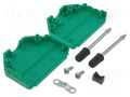 Enclosure for connectors: D-Sub; D-Sub 25pin,D-Sub HD 44pin ENCITECH DPPK25-G-K