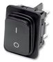 SWITCH, DPDT, IP65, BLACK, I/O 1934.3114-02