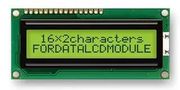 DISPLAY, ALPHANUMERIC, 16X2, YELLOW GRN FC1602N01-FHYYBW-51SK