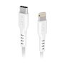 SBS TECABLELIGTC2W USB-C - Lightning Cable 2 m - White, SBS TECABLELIGTC2W TECABLELIGTC2W