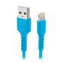 SBS TECABLEUSBIP589A USB-A - Lightning Cable - Blue, SBS TECABLEUSBIP589A TECABLEUSBIP589A