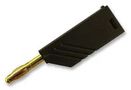 TEST PLUG, 4MM, BLACK, KUN 934100700