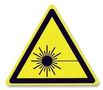 LABEL,  WARNING LASER, 25MM,  CARD 25 ESSW30-025