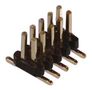CONNECTOR, HEADER, SMT, R/A, 1.27MM, 10P 20021121-00010C4LF