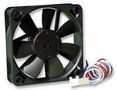 FAN, PC, W/CONN, 60MM 12VDC 612N/2GML-096