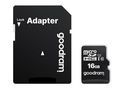 Memory card Goodram microSD 16GB (M1AA-0160R12), Goodram M1AA-0160R12