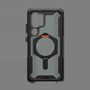 UAG Plasma XTE Magnet MagSafe Case for Samsung Galaxy S25 Ultra 5G - Black/Orange, UAG 214467114097 214467114097