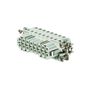 Contact insert (industry plug-in connectors), Female, 250 V, 16 A, Number of poles: 16, Tension-clamp connection, Size: 5 Weidmuller 1896800000 04032248592401