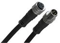 LEAD, M8-M8,  3POLE, M/F, PVC, 1.5M 120087-8274