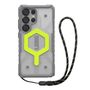 UAG Pathfinder Clear Magnet Bundle Magnetic Case and Wrist Strap for Samsung Galaxy S25 Ultra 5G - Neon Gray, UAG 2144831BV01 2144831BV01