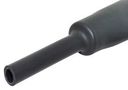 HEAT-SHRINK TUBING, ADHESIVE LINED, 3:1, BLACK, PK OF 5 4 /1.2M L PIECES MC001680