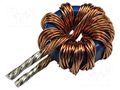 Inductor: wire; THT; 4.7uH; 10A; 5.2mΩ; Inductor: toroidal; Ø: 16.5mm FERYSTER DTMSS-12.5/0.0047V