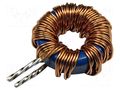 Inductor: wire; THT; 15uH; 4A; 19.3mΩ; Inductor: toroidal; Ø: 16mm FERYSTER DTMSS-12.5/0.015V