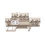 Multi-tier modular terminal, Tension-clamp connection, 2.5 mm², 800 V, 24 A, Number of levels: 2, dark beige Weidmuller 1924490000 04032248563920