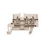 Feed-through terminal block, Tension-clamp connection, 2.5 mm², 800 V, 24 A, Number of connections: 3 Weidmuller 1933720000 04032248586752