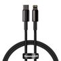 Baseus Tungsten Gold Cable Type-C to iP PD 20W 1m (black), Baseus CATLWJ-01