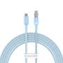 Baseus Explorer 100W USB-C - USB-C Cable with Intelligent Temperature Sensor 2m - Blue, Baseus P10319703311-01 P10319703311-01