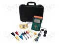 Meter: power quality analyser; Network: three-phase EXTECH PQ3350-1