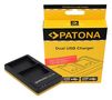 PATONA Dual Quick-Charger f.Nikon EN-EL15, ENEL15 incl. USB-C cable, PATONA 1965 4055655114165