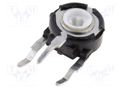Potentiometer: mounting; single turn,vertical; 1kΩ; 100mW; ±20% PIHER PT6LH-1K