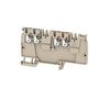 Potential distributor terminal, PUSH IN, 2.5, 500 V, 24 A, Number of connections: 4, TS 35, dark beige, Colour of operational elements: red / blue Weidmuller 1988230000 04050118372946