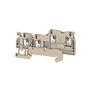 Initiator/actuator terminal, PUSH IN, 1.5 mm², 250 V, 13.5 A, Number of connections: 4, dark beige Weidmuller 1992250000 04050118377347