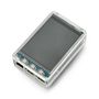 Case for Raspberry Pi and LCD screen 3.2'' - clear RPI-09242 5055652902979