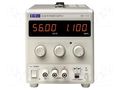 Power supply: laboratory; single-channel,linear; 0÷56VDC; 0÷1.1A AIM-TTI EL561R